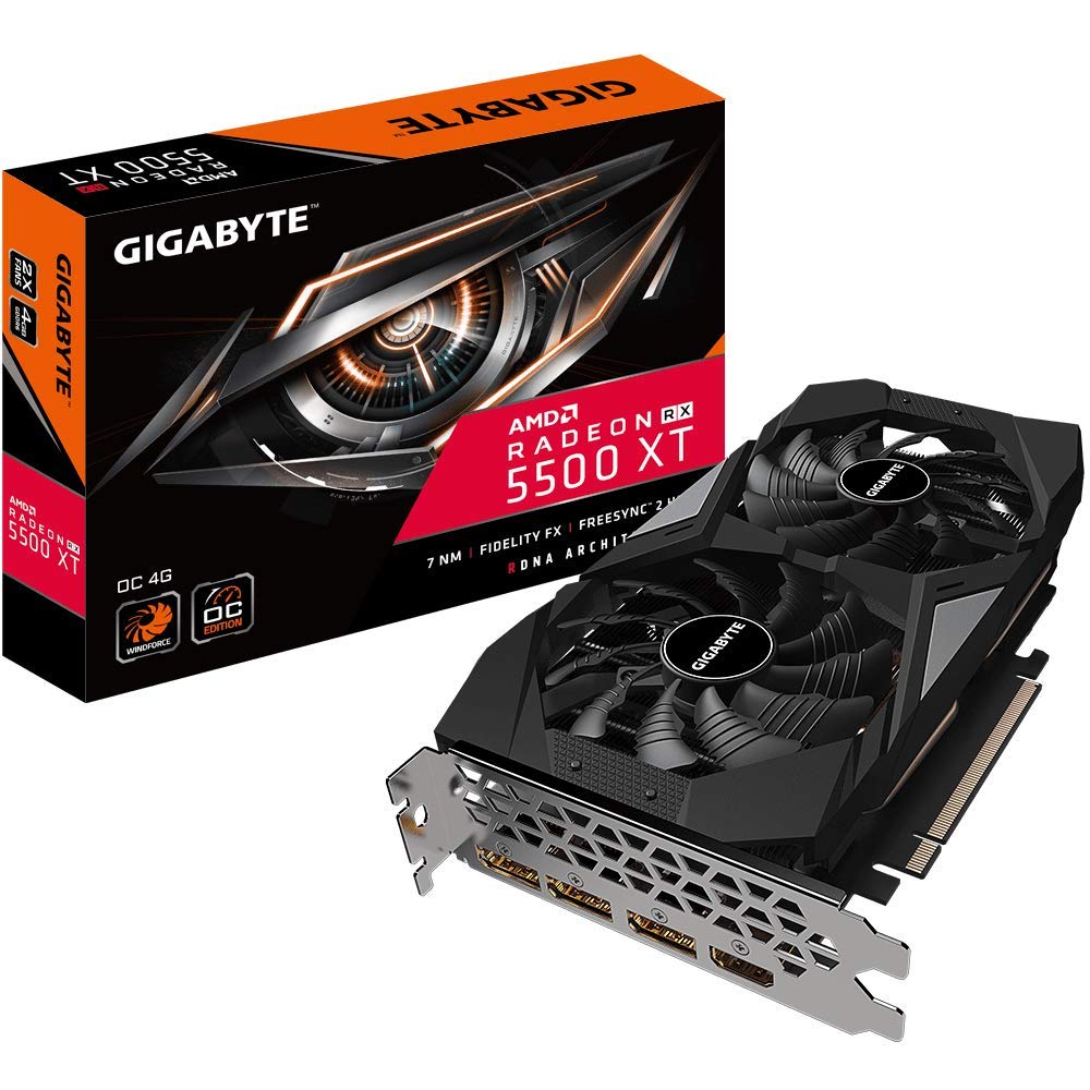 ASUS Radeon RX 5500 XT 4GB OC グラボ　GPU Amazon.com: GIGABYTE Radeon RX 5500 XT OC 4G Graphics Card, PCIe