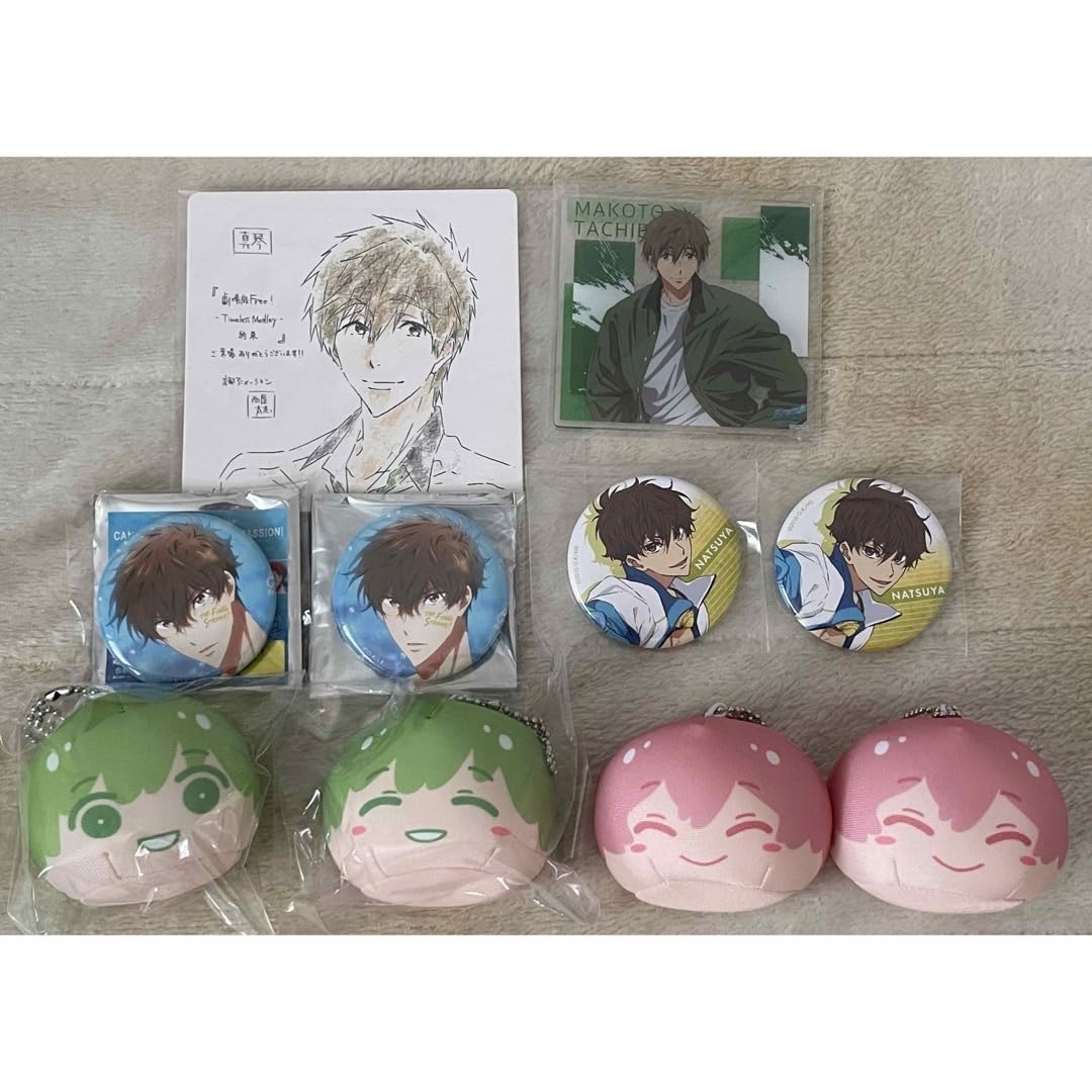 Amazon.co.jp: Free! 遙 凛 真琴 宗介 郁弥 夏也 貴澄 旭 怜 渚 愛一郎 