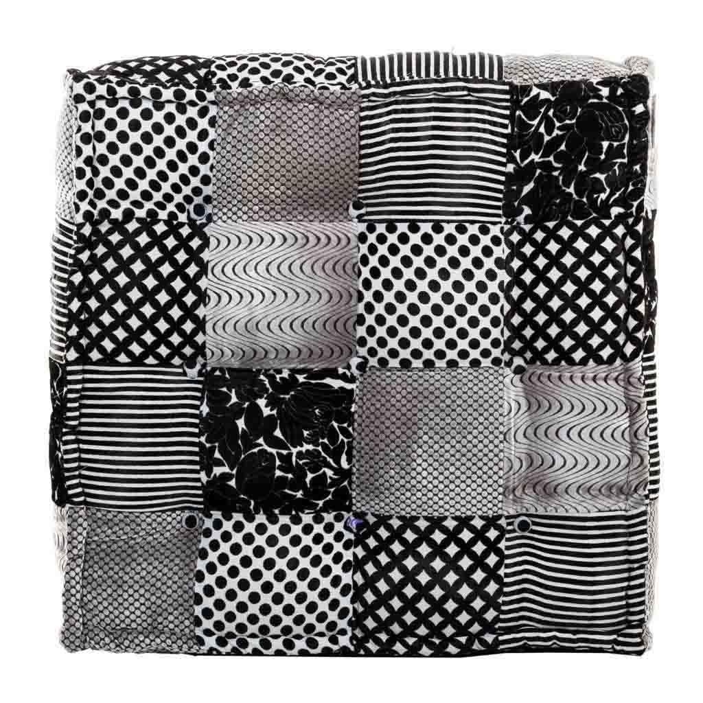 WANDERLUST DECO Cojin de suelo Gris 80x80x20