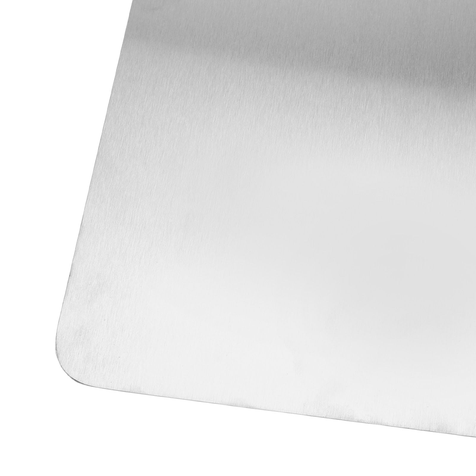 Tabla de cortar de metal grueso, tabla de cortar duradera para verduras, frutas, pan y masa, accesorio de cocina esencial para chefs y cocineros caseros