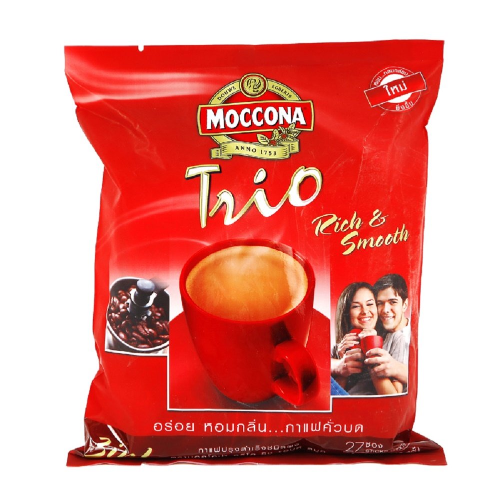 Trio Rich&Smooth 3 in 1 Instant Coffee Mix 486 g.(27 Sachets)