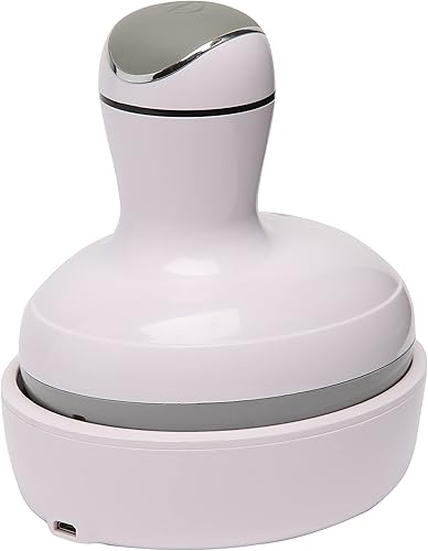 Miniatura 6 de CK-HM1 - Masajeador de cuero cabelludo tambaleante fuerte para la cabeza con base de carga USB, 84 "dedos", movimiento de tambaleo bidireccional y