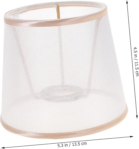 Miniatura 5 de Angoily Cubierta de tela simple para lámpara de mesa y lámparas colgantes, diseño de tela duradera para dormitorio, sala de estar y cocina, fácil