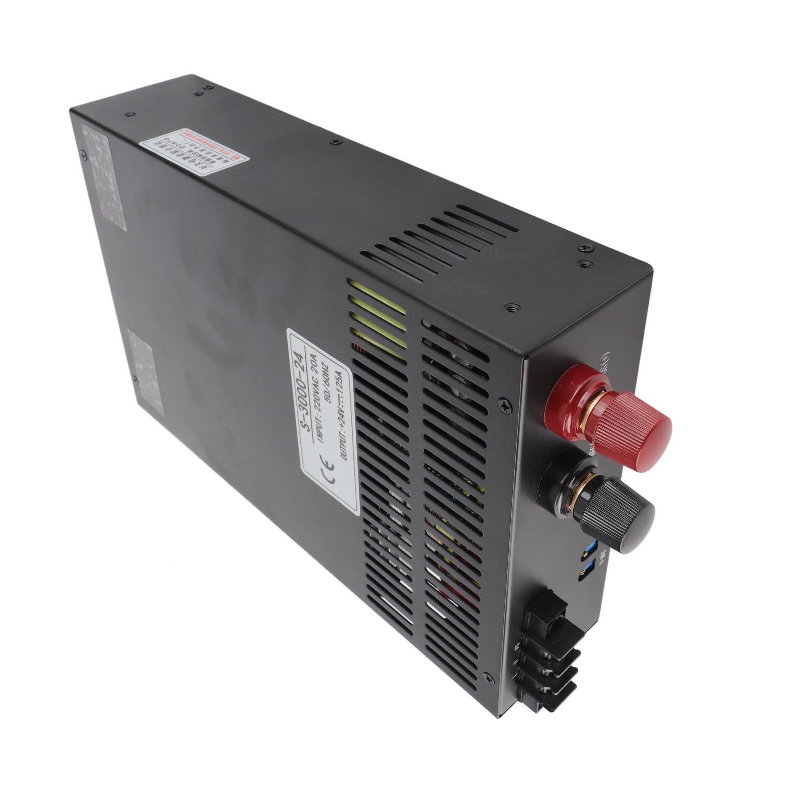 Variable Stromversorgung, 220 V Bis DC -Konverter, 3000W -Banknetzgeschäfte, Edelstahl, für LED -Licht, Wissenschaftliche Forschungsgeräte, Industrielle Kontrolle (24V)