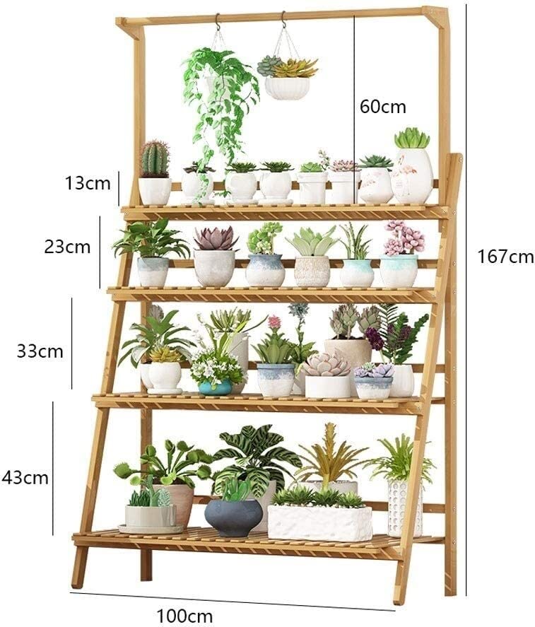 Support d'échelle de plante pliant pour maximiser la lumière - 2