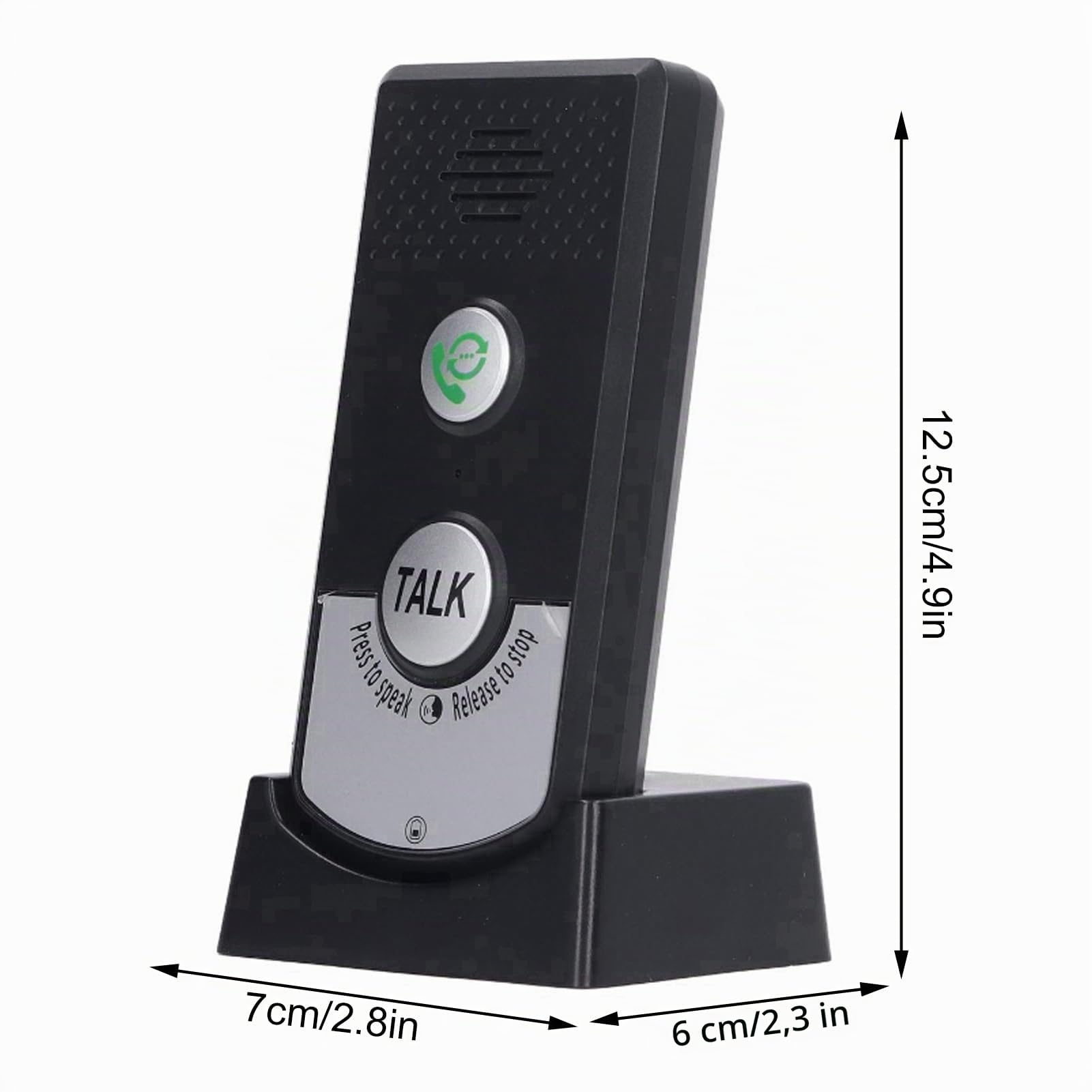 H8 Campanelli Citofonici Wireless, Citofono Vocale Bidirezionale Campanello Citofono Intercomunicador Campanello Elettronico Impermeabile, Batteria Ricaricabile 2000mAh
