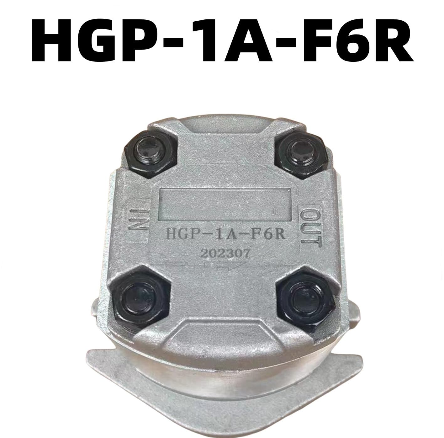 ADovz Pompa Presa di Forza Pompa a Ingranaggi idraulica, HGP-1A-F4/6/8R, HGP-2A, HGP-3A, Pompa a Ingranaggi ad Alta Pressione GPY, Pompa 'Olio ad Alta Pressione(Hgp1af6r)