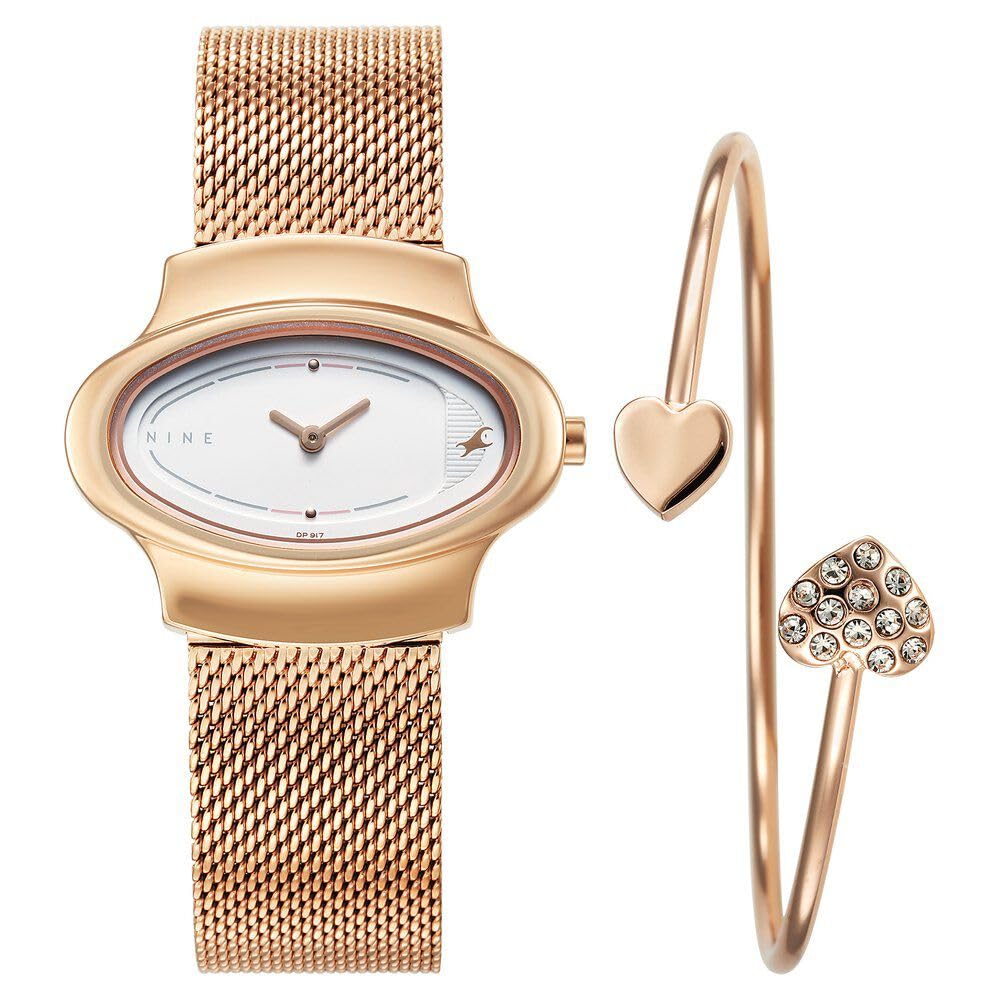 Fastrack Analog Rose Gold Dial Womens Casual Watch (B0CSK81337) Amazon Price History, Amazon Price Tracker