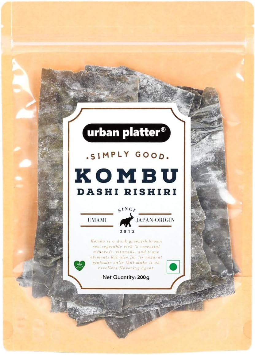 Urban Platter Dried Kombu Strips, 200g