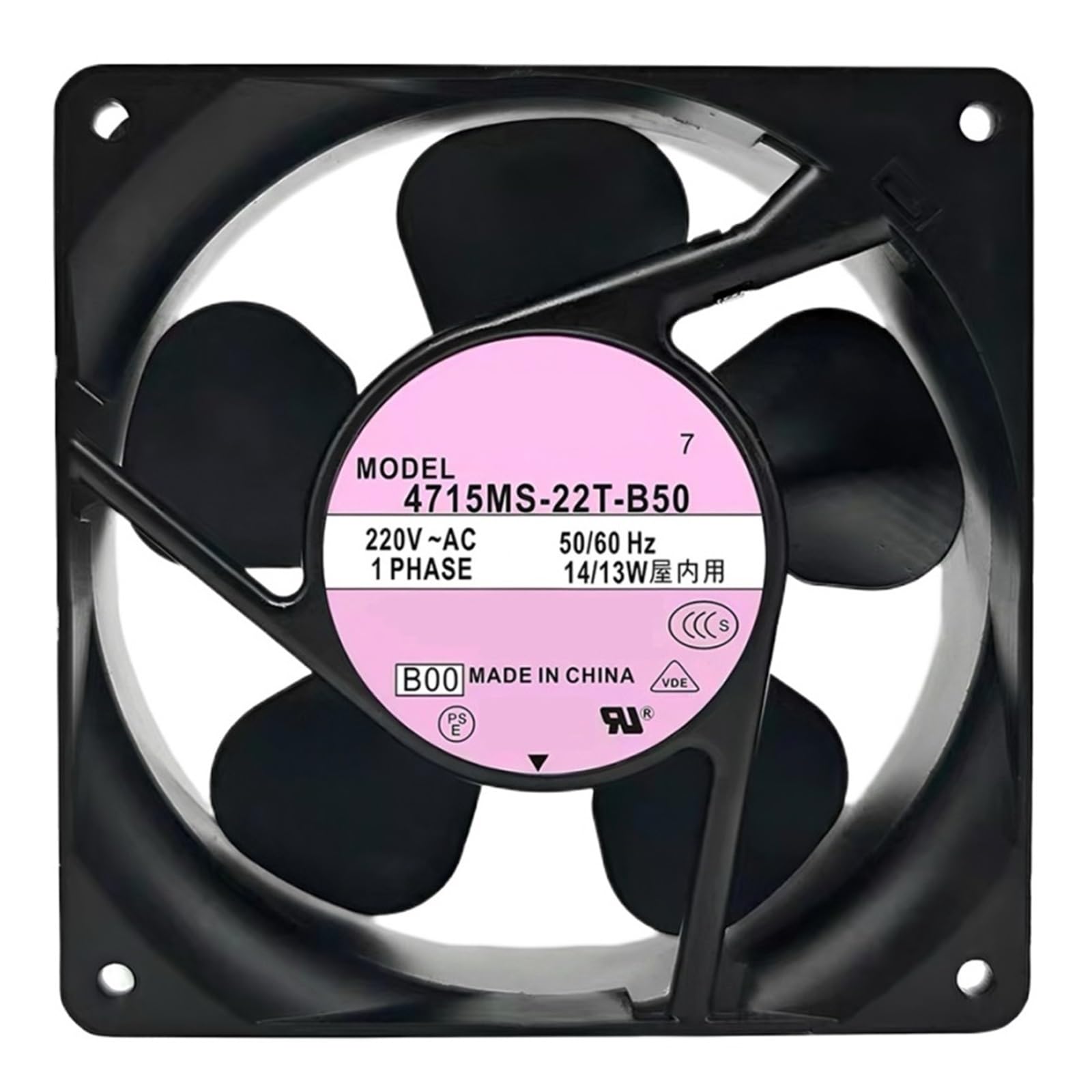 FSBNMNXPQ 4715MS-22T-B50 220V 14/13W 12038 120 * 120 * 38MM 12CM Cooling Fan