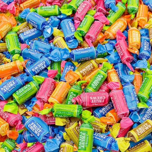 Tootsie Roll Fruit Chews Candy, Assorted Flavors, 128 Oz Bulk Bag