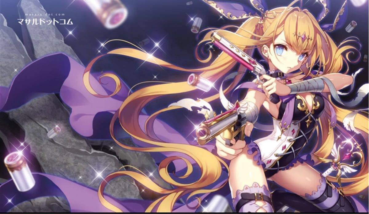 Amazon | 覇道魔法少女 プレイマット マサルドットコム illust:まさる