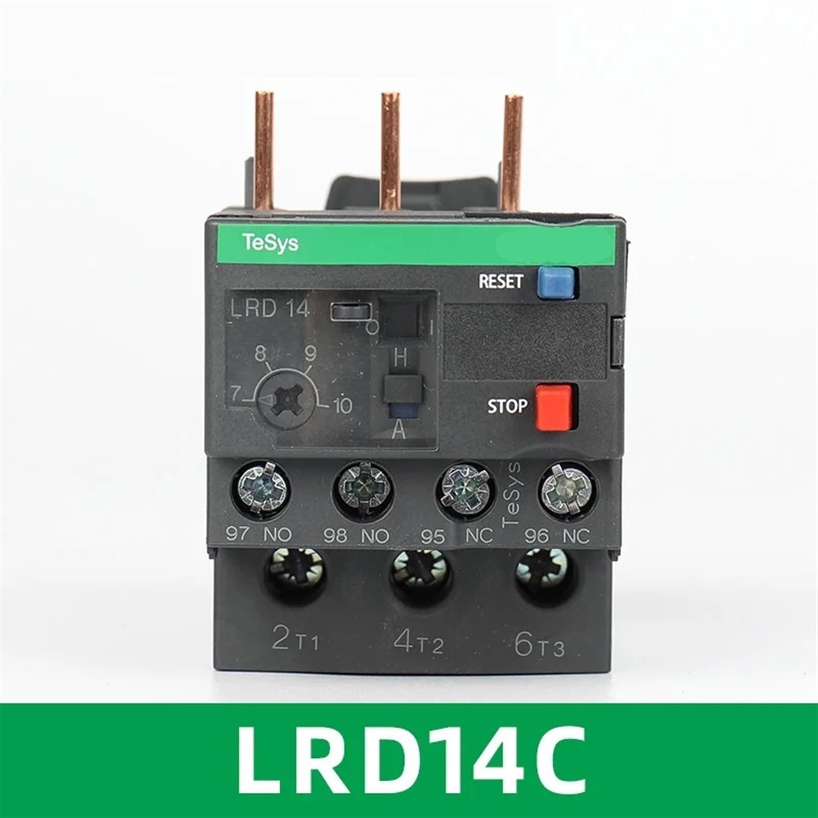 Electric Relay LRD01/3/5/6/7/8/10/12/14/16/21/22/32C Thermal Overload Relay LAD7B106C 1Pcs(LRD14C)