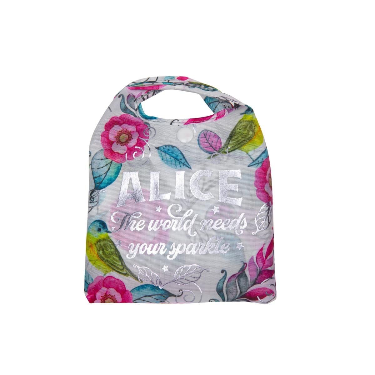 History & Heraldry Personalised Sparkle Shopper Bag (Alice) โ image 1