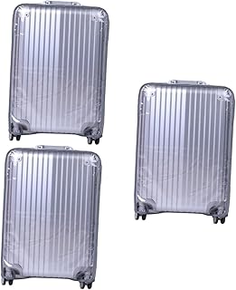 3 Peças Capa De Mala De Bagagem Capa De Mala Transparente Protetor De Bagagem Capa De Bagagem Saco Protetor De Bagagem À Prova D'Água Mala De Viagem À Prova D'Água Capa De