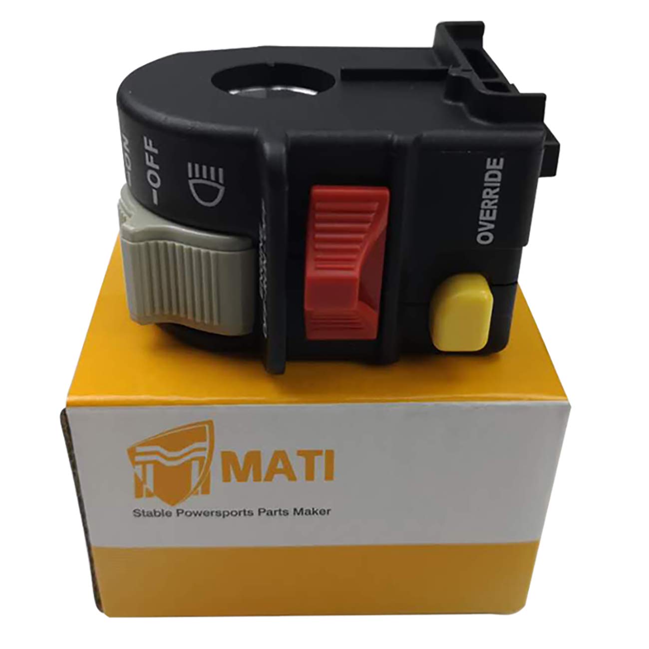 Amazon.co.jp: Mati 4011386 左オンオフライトハンドルバースイッチ