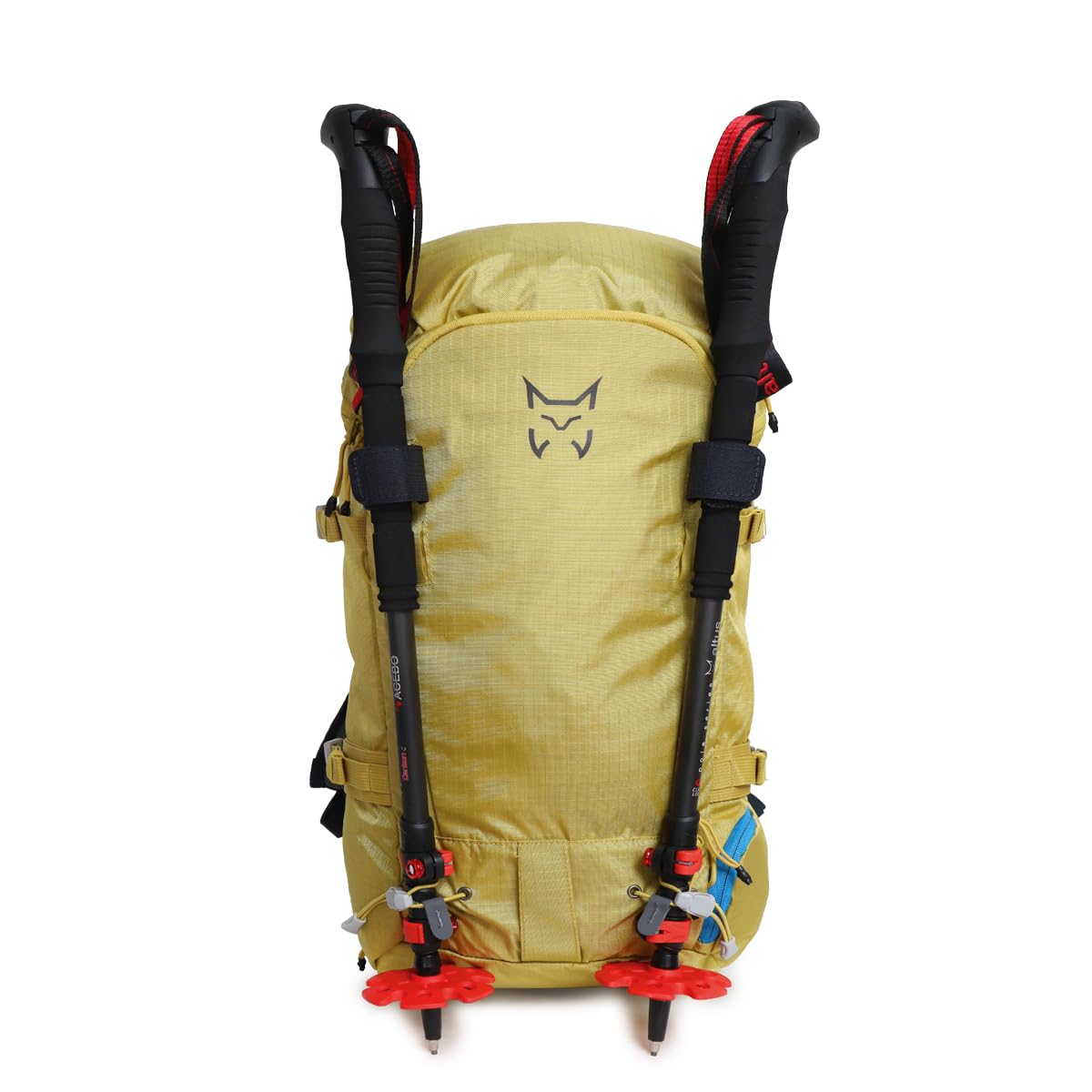 ALTUS SAIOA | Mochila de esqui | Mochila de travesía | Trekking | Esquí de montaña | Escalada | Ergonómica | Ligera | Resistente | Color oil yellow