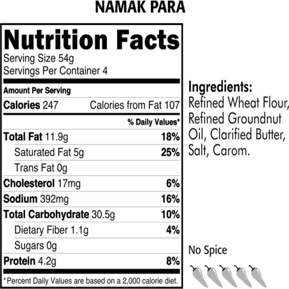 Almond House Namak Para - 400gms (Pack of 2) 2