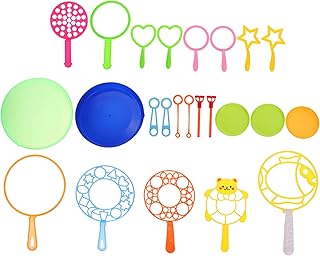 Totority 24pcs Colorful Bubble Tool Bubble Maker for Bathtub Mini Toy Bubble Machine for Toddlers Bubble Wands Toy Mini Bubble Wands Bathing Bubble Stick Plastic Giant Bubble Wands Beach