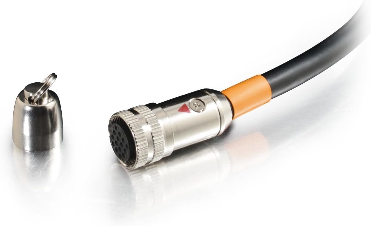 C2G Legrand In-Wall Coaxial Cable, Black Coax Cable, CMG-Rated Coaxial Cable, 50 Feet In-Wall Cable, 1 Count, C2G 60005