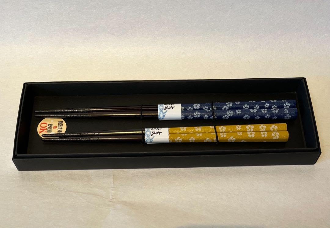 若狭塗　箸■夫婦箸　八角しぐれ　通称百回塗り【2膳】★国産★■天然木■【新品】 Amazon | 箸 百回塗り 八角富士 お箸 おはし 日本製 国産 木製