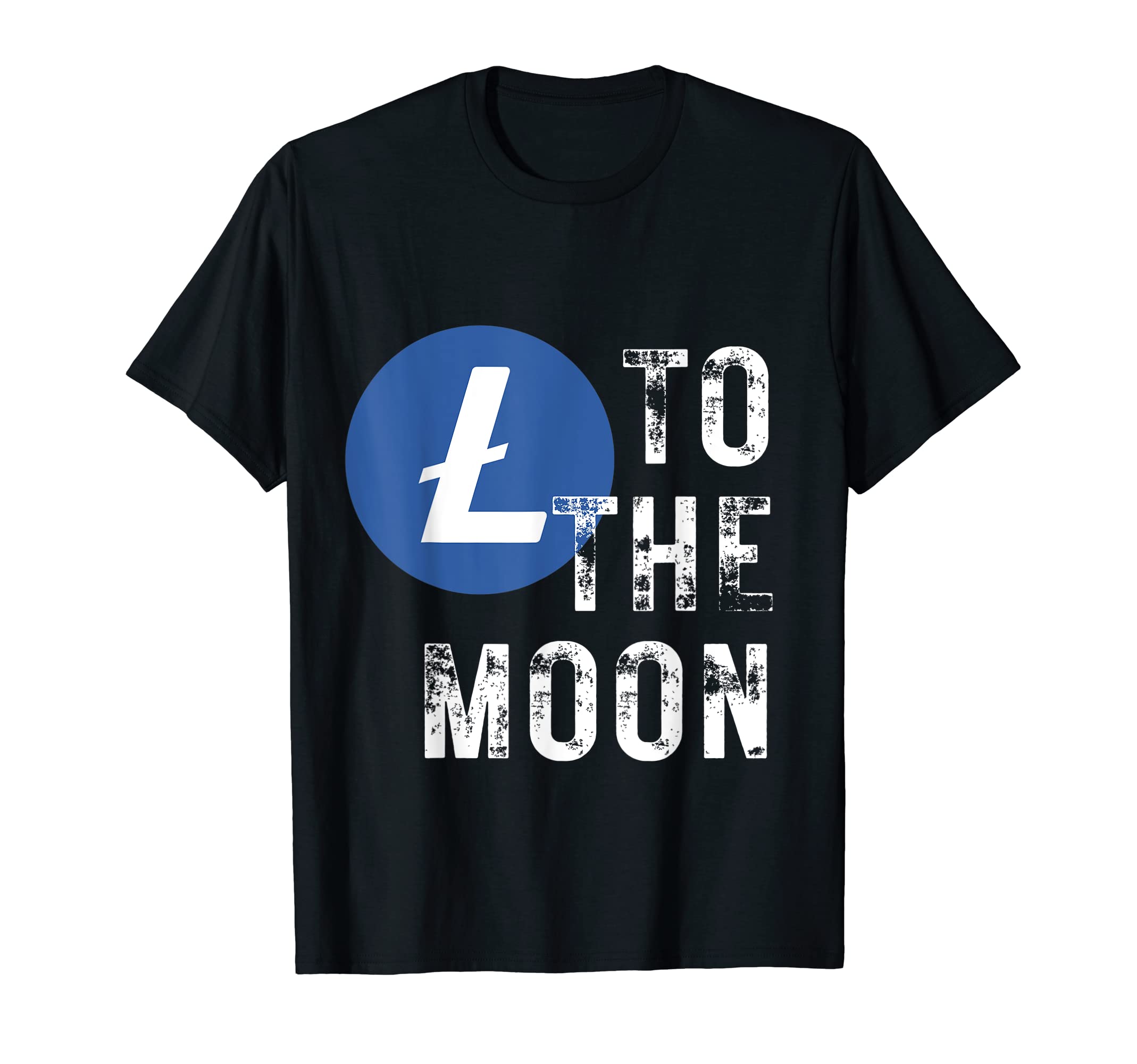 Litecoin Coin To The Moon Ltc Crypto T Shirt | Desertcart Brunei