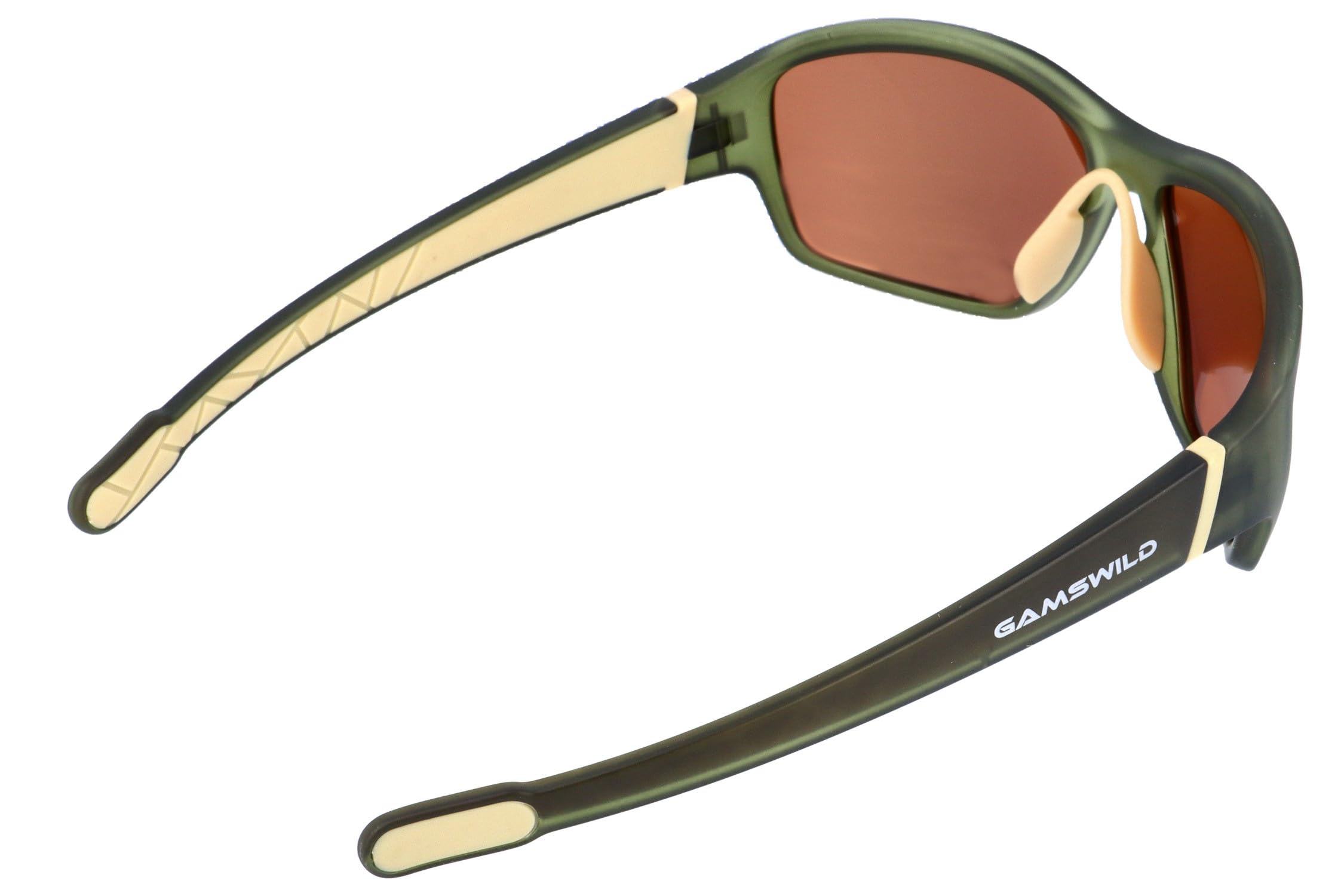 Gamswild WS8140 okulary rowerowe – okulary przeciwsłoneczne – okulary sportowe – odporne na pęknięcia szkła poliwęglanowe – 100% ochrony przed promieniowaniem UV – dzięki UV400 – 28 g