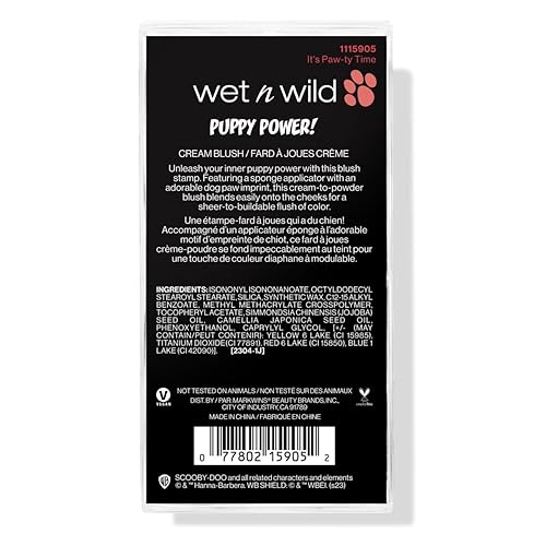 Miniatura 7 de wet n wild Scooby Doo Collection Puppy Power - Rubor en crema - Es hora de Paw-ty