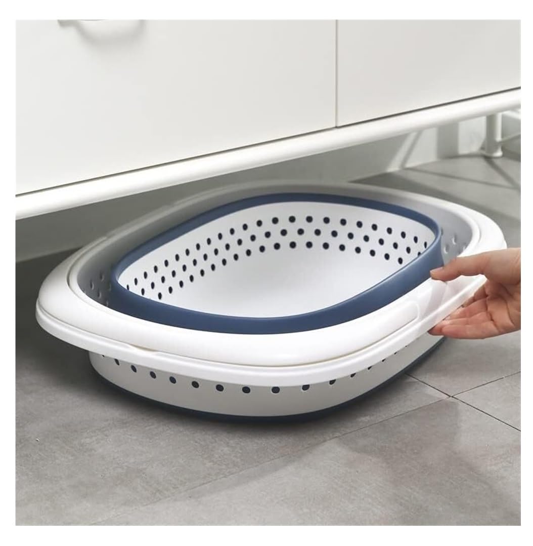 Cesto Ropa Sucia Cesto De Ropa Sucia Plegable, Cesta Almacenamiento para Colgar En La Pared del Baño, Cubo, Caja Sucio Hamper(A)