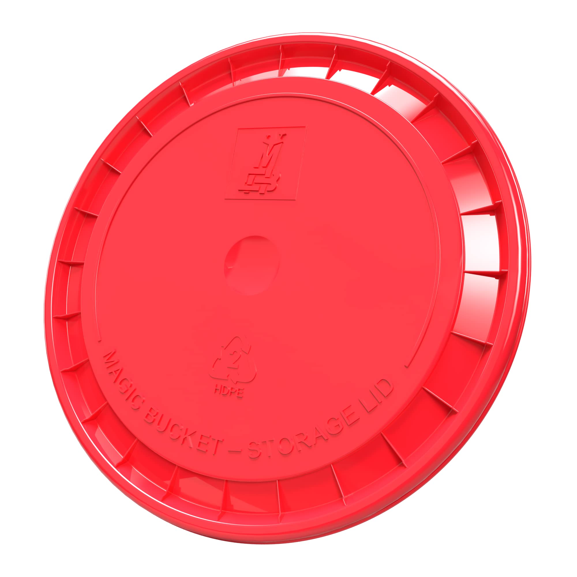 MAGIC BUCKET | Set di secchio per lavaggio auto, lavabile a mano, rosso con secchio abbinato | 5 sfere US circa 20 litri | compatibile con Grit Guard, Detail Guardz Dirt Lock, Chemical Guys Dirt Trap