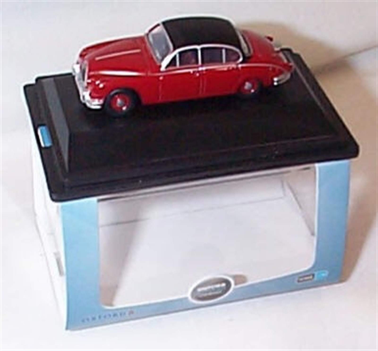 Oxford Inspector Morse Jaguar MKII Carmine Red vehicle 1:76 scale diecast model