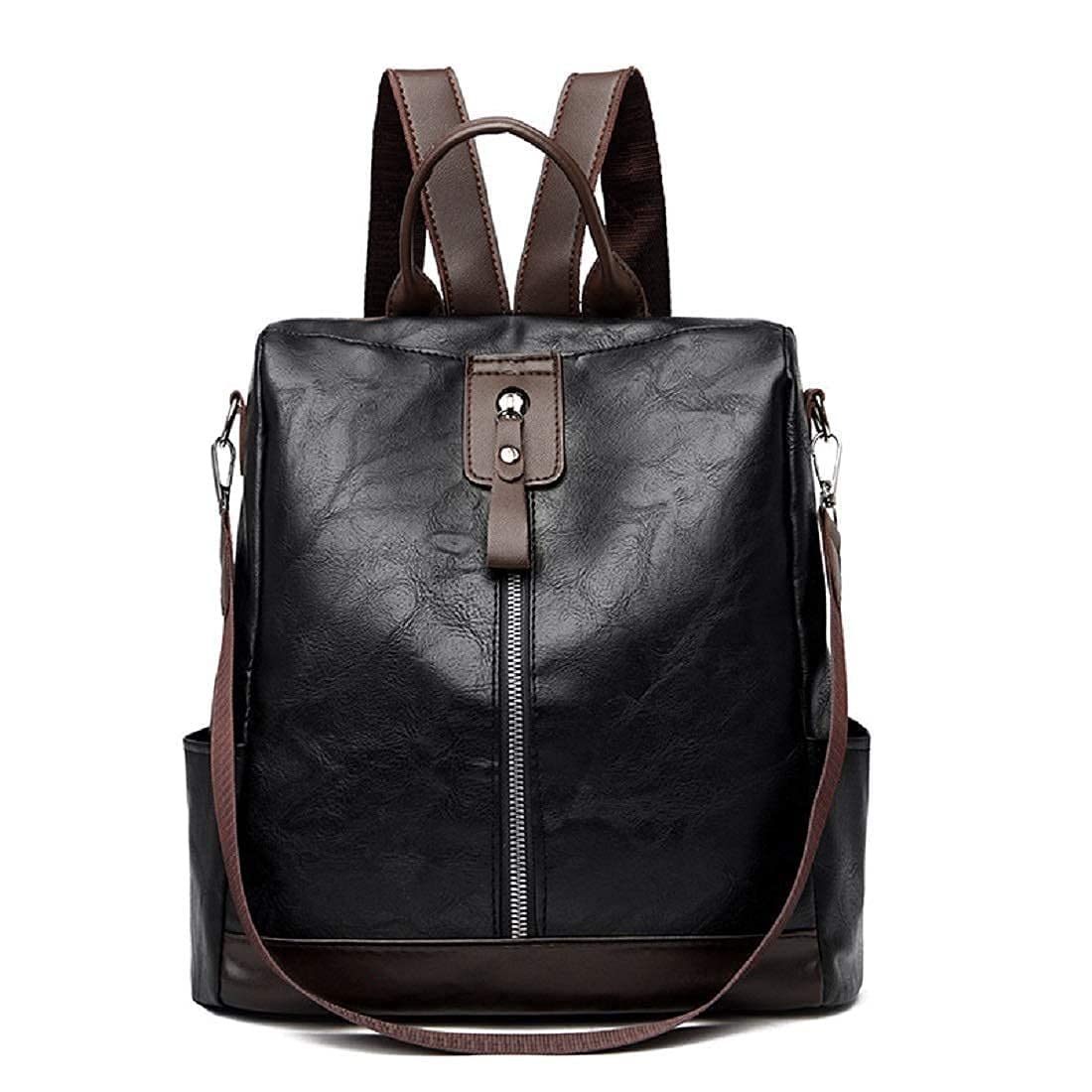 ProArch Medium 28L Large Black Fashion Anti-theft Purse for Women Travel Vintage PU Leather Shoulder Backpack (B0BSCK9DJG) Amazon Price History, Amazon Price Tracker