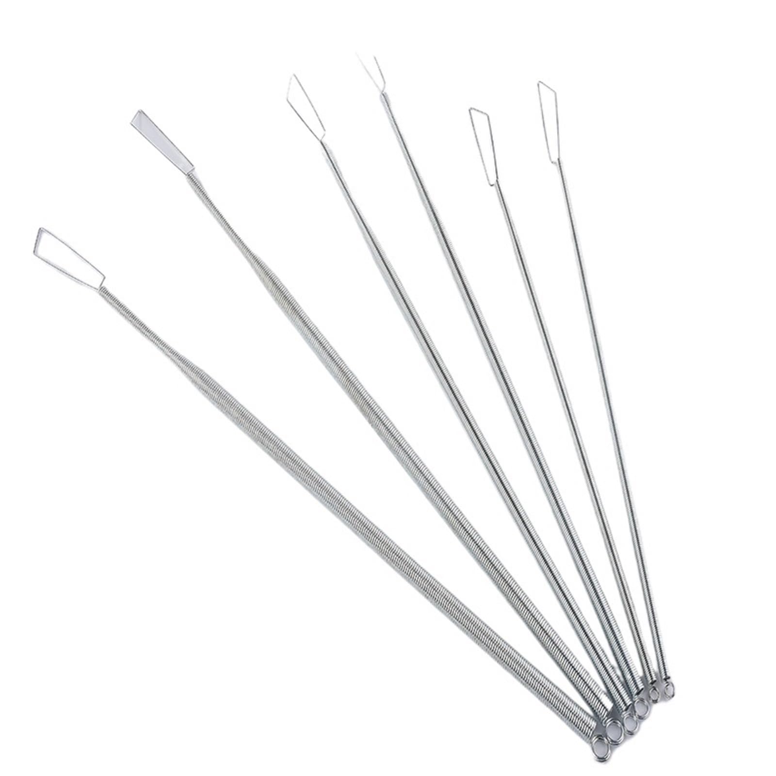 Runztxzh 1.5 X 12 X 500Mm Closing Tension Spring, Sliding Door Windproof, Closer, Screen, 2Pcs(1.5 X 12 X 500Mm)