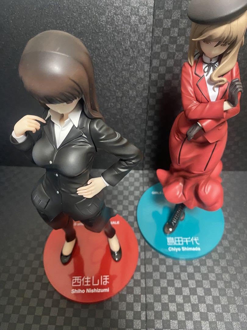 ガールズ＆パンツァー 西住しほ＆島田千代 フィギュア セット ガルパン 41WnsITxxYL._AC_UF350,