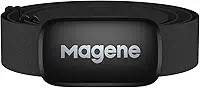 Monitor de frequência cardíaca Magene H64, sensor de frequência cardíaca, cinta peitoral, protocolo ANT+/Bluetooth, compatível com aplicativos iOS/Android (novo H64)