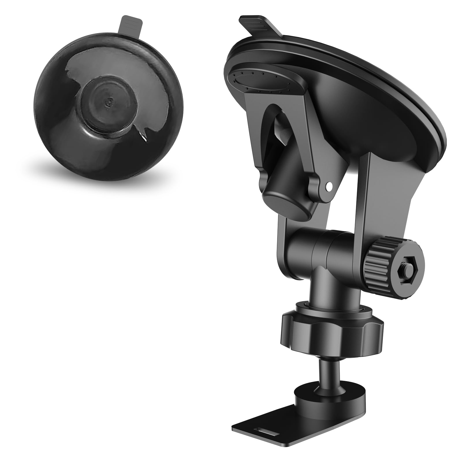 Compatible con iRadar ESD SPX RAD 480i 380 450 7800BT Cobra Radar Detector de Ventosa, Soporte de montaje para detector de radar de parabrisas