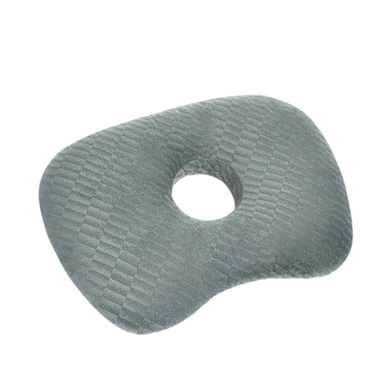 Cuscinetto per Piercing All'orecchio, Supporto Auricolare Ergonomico, Cuscinetto Laterale Curvo per L'uso Contro I Punti di Pressione in Soggi, Grigio
