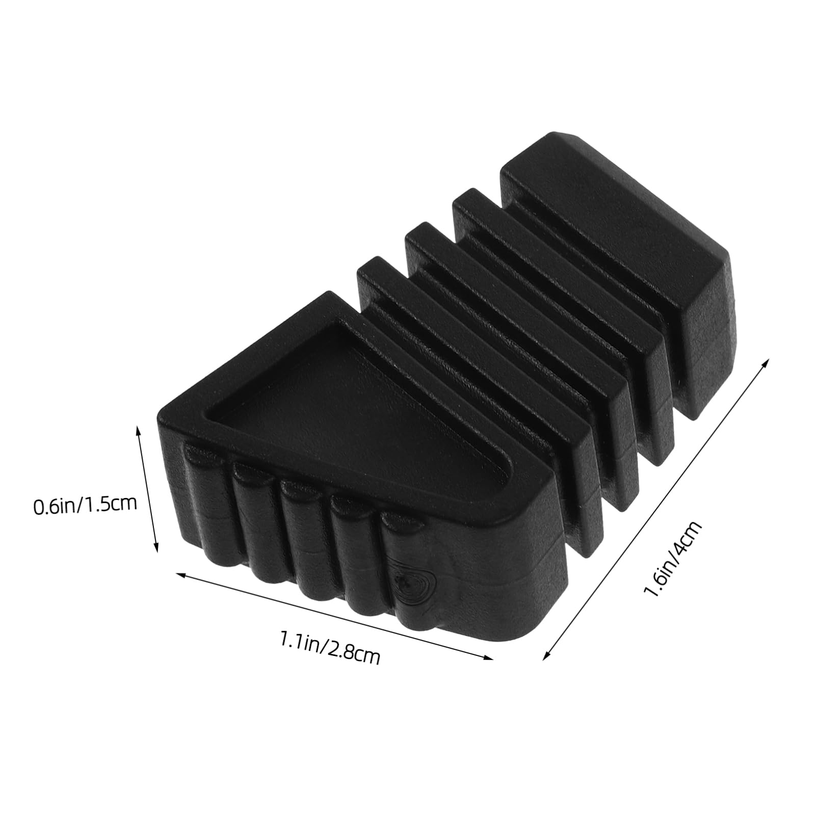 ERINGOGO 3pcs Rubber Drum Feet Slip Drum Rack Protectors for Percussion Parts Durable Leg Covers for Snare Drum Stand Compatible with Various Racks and