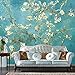 Carta Parati 3D Van Gogh Almond Blossom 450x300 cm -9 pezzi Fotomurale tessuto non tessuto moderna TV sfondo Wallpaper fotomurali Ufficio bambini soggiorno fotomurali poster gigante wallpaper