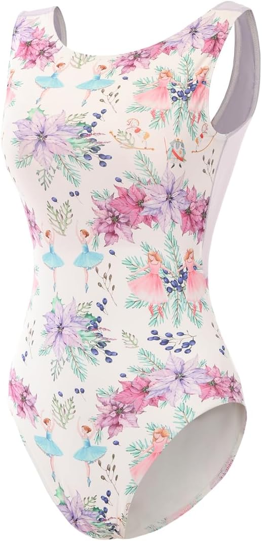 Girls and Women's Tank Leotards for Ballet Dance Gymnastics Bodysuit