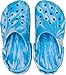 Crocs Unisex Classic Marbled Tie-Dye Clog, Tinted Glass/Multi, Womens 7, Mens 5, Medium