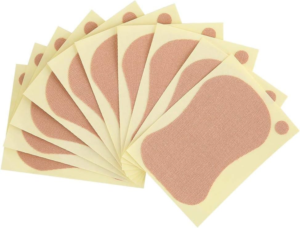 10Pcs Deodorant Armpit Patch, Underarm Sweat Pad Unisex Anti Antiperspirants Pad For Men And Women 9 X 6.5Cm