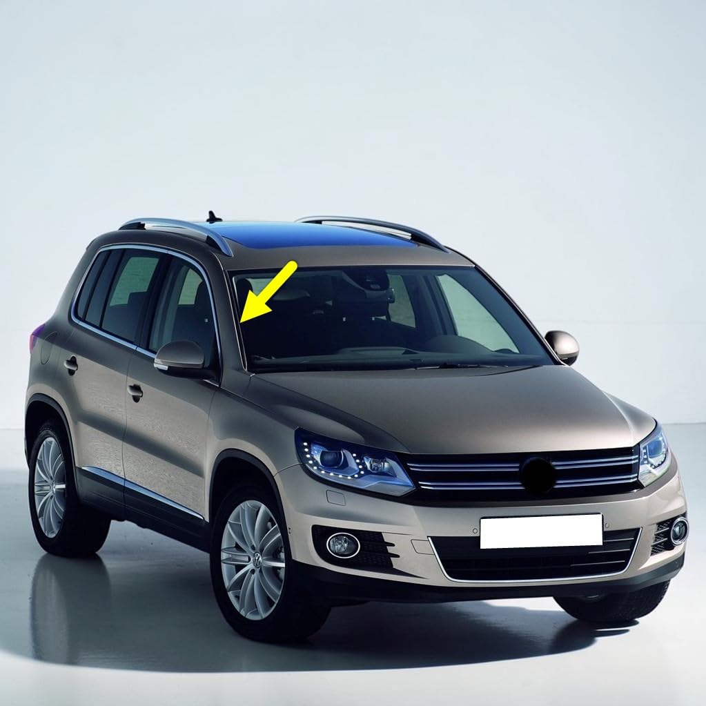 Ön Cam Sağ Kenar Su Tutma Çıtası 5N0854328 VW Tiguan ile uyumlu 2012-2015