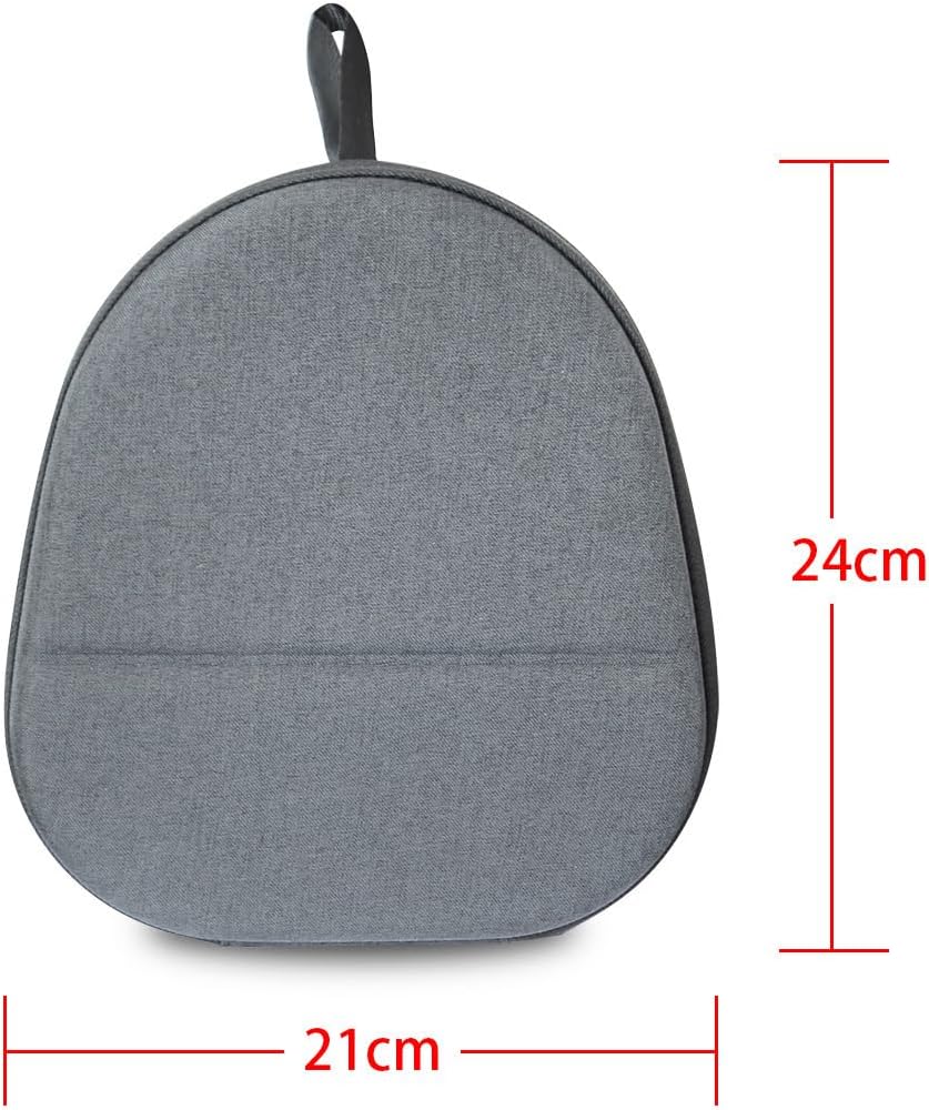 XBERSTAR Headphones Case Compatible with Sony WH-1000XM5 Wireless Headphone Cases Replacement Protective Hard Shell Carrying Bag (grey)