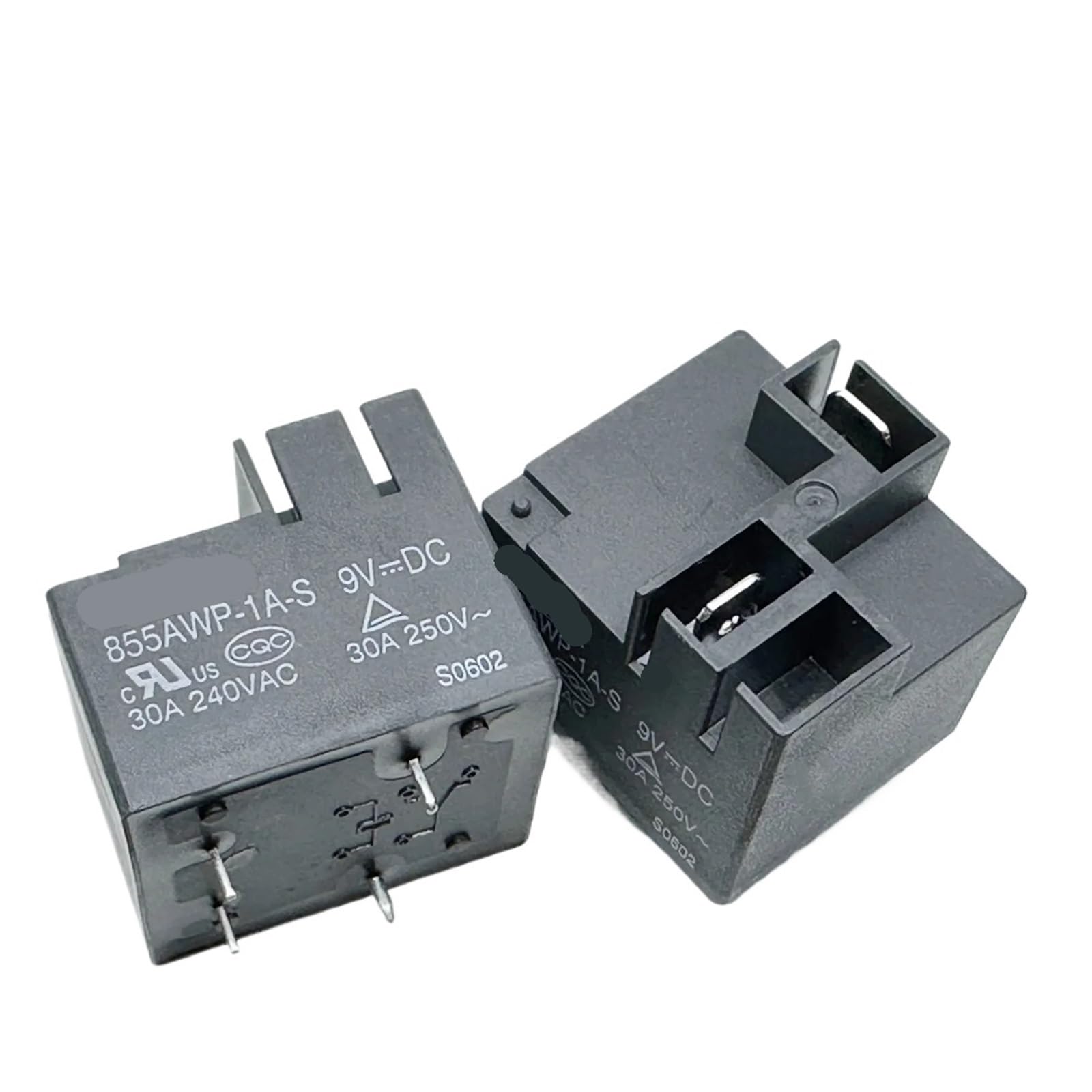 Yzwrwrmktb One Color 1Pc 855Awp-1A-S 9Vdc (Mpq4la-30A) Relay 4Pins