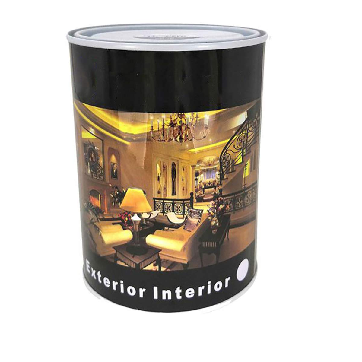 H HANSEL HOME Pintura Esmalte al Disolvente para Madera y Metal, Pintura Alquidica de Rápido Secado para Superfícies Interiores y Exteriores(Negro Satinado, 125 ML) — view 31