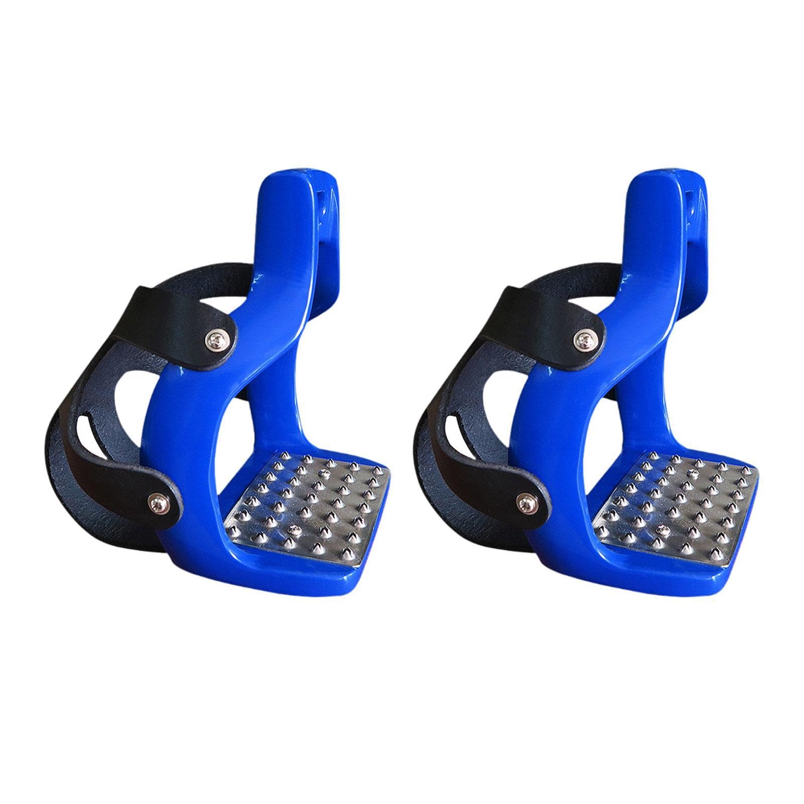 RNXRZANK Horse Riding Stirrups for Optimal Performance, Blue