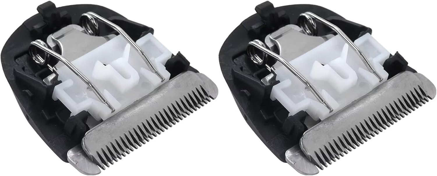 2-Pack Replacement Clipper Blade for Wahl Peanut Clipper Trimmer 8685, 8655, 8663, 8685-1701 - Black