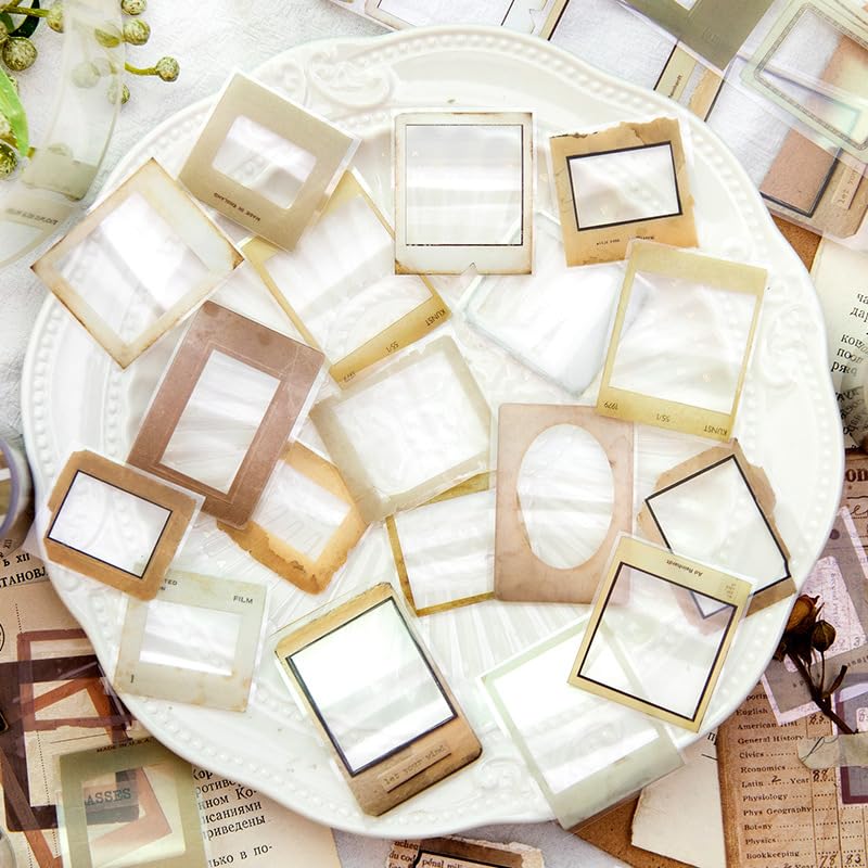 Miniatura 4 de 4 piezas subtotal, cinta de borde PET ideal para suministros de diario de viñetas, artes, álbumes de recortes, manualidades de bricolaje,