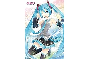Captivating Hatsune Miku Poster: Adorn Your Walls with Anime Charm
